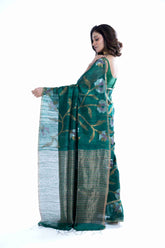 MATKA ALL OVER SEQUENCEN JAMDANI SAREE