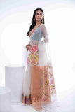 Pure Muslin Derpar Paithani Jamdani Saree