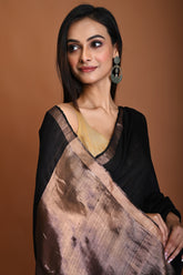 PURE MATKA BODY PLAIN SAREE