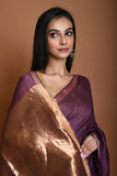 PURE MATKA BODY PLAIN SAREE