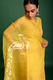 PURE MUSLIN PEACOCK JAMDANI SAREE