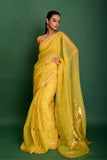PURE MUSLIN PEACOCK JAMDANI SAREE