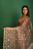 PURE MUSLIN DHAKAI JAMDANI SAREE