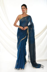 PURE LINEN TULIP JAMDANI