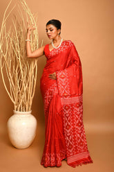 PURE TUSSAR JAMDANI SAREE