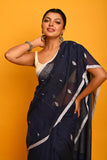 120 COUNT KHADI JAMDANI SAREE