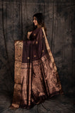 Matka Banarasi In  Brown