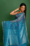 PURE MUSLIN DHAKAI JAMDANI SAREE