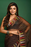 PURE MUSLIN TEMPLE PAITHANI JAMDANI SAREE