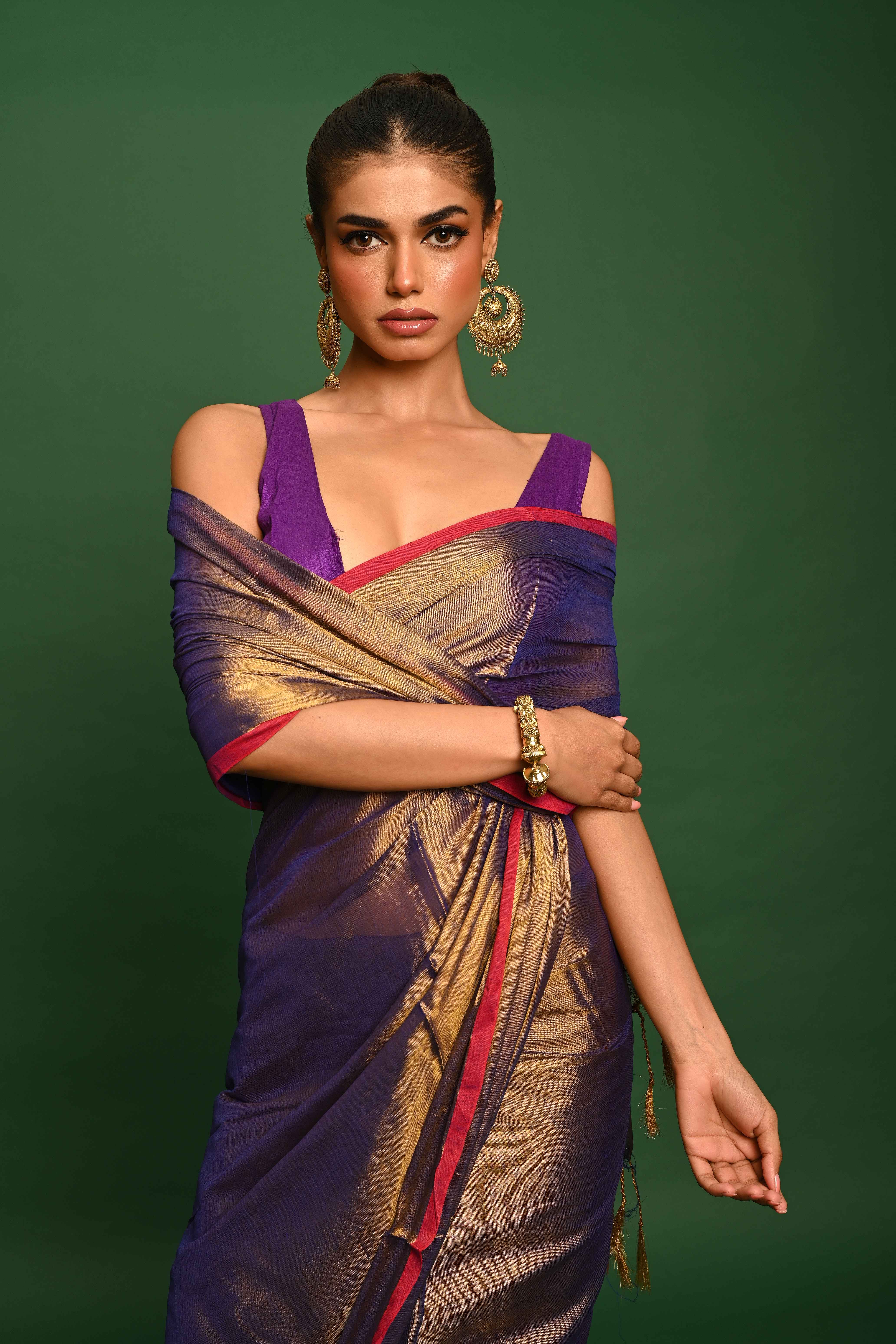 RAGA TISSUE SAREE
