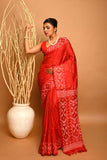 PURE TUSSAR JAMDANI SAREE