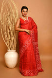PURE TUSSAR JAMDANI SAREE